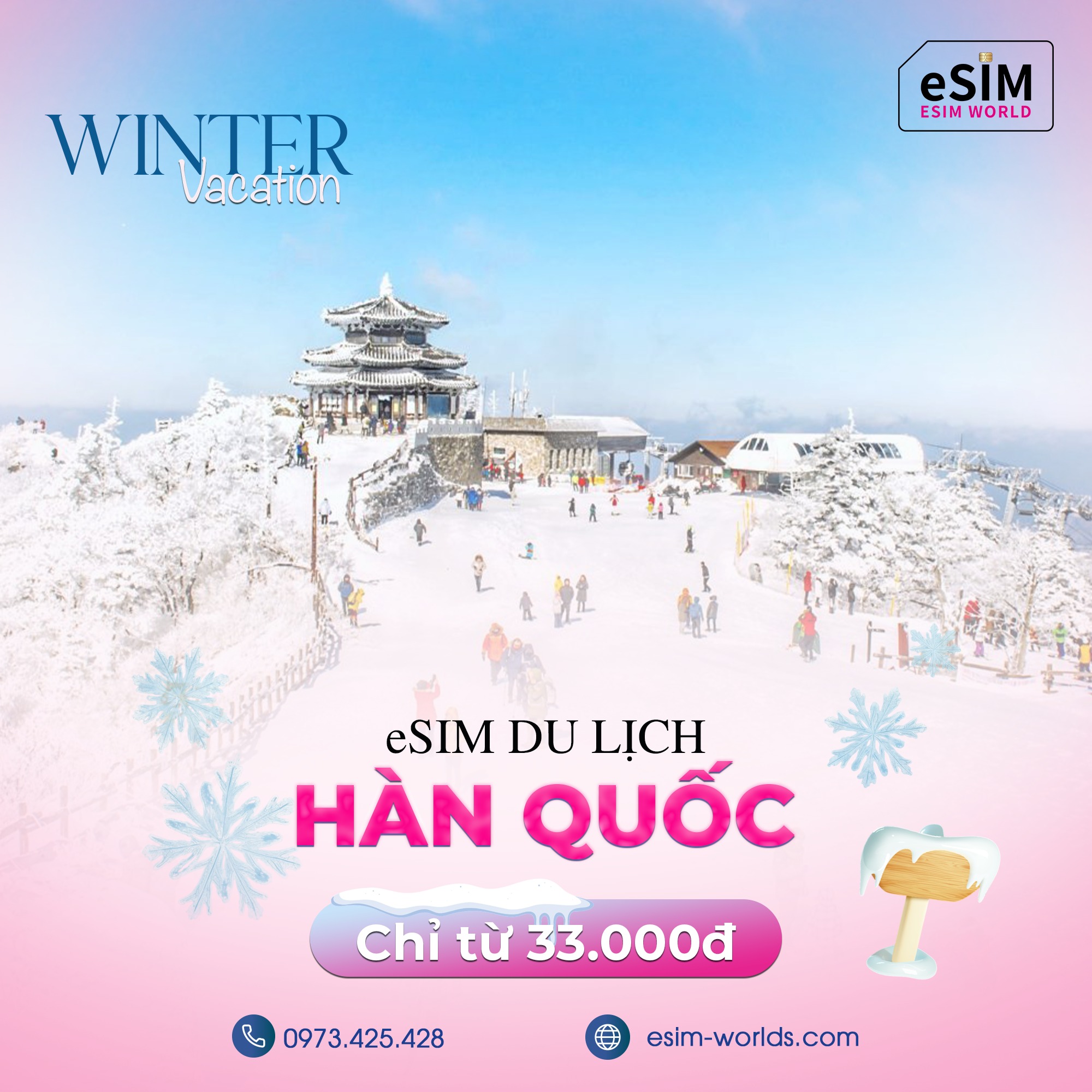 eSIM Hàn Quốc (3gnet) là gì?